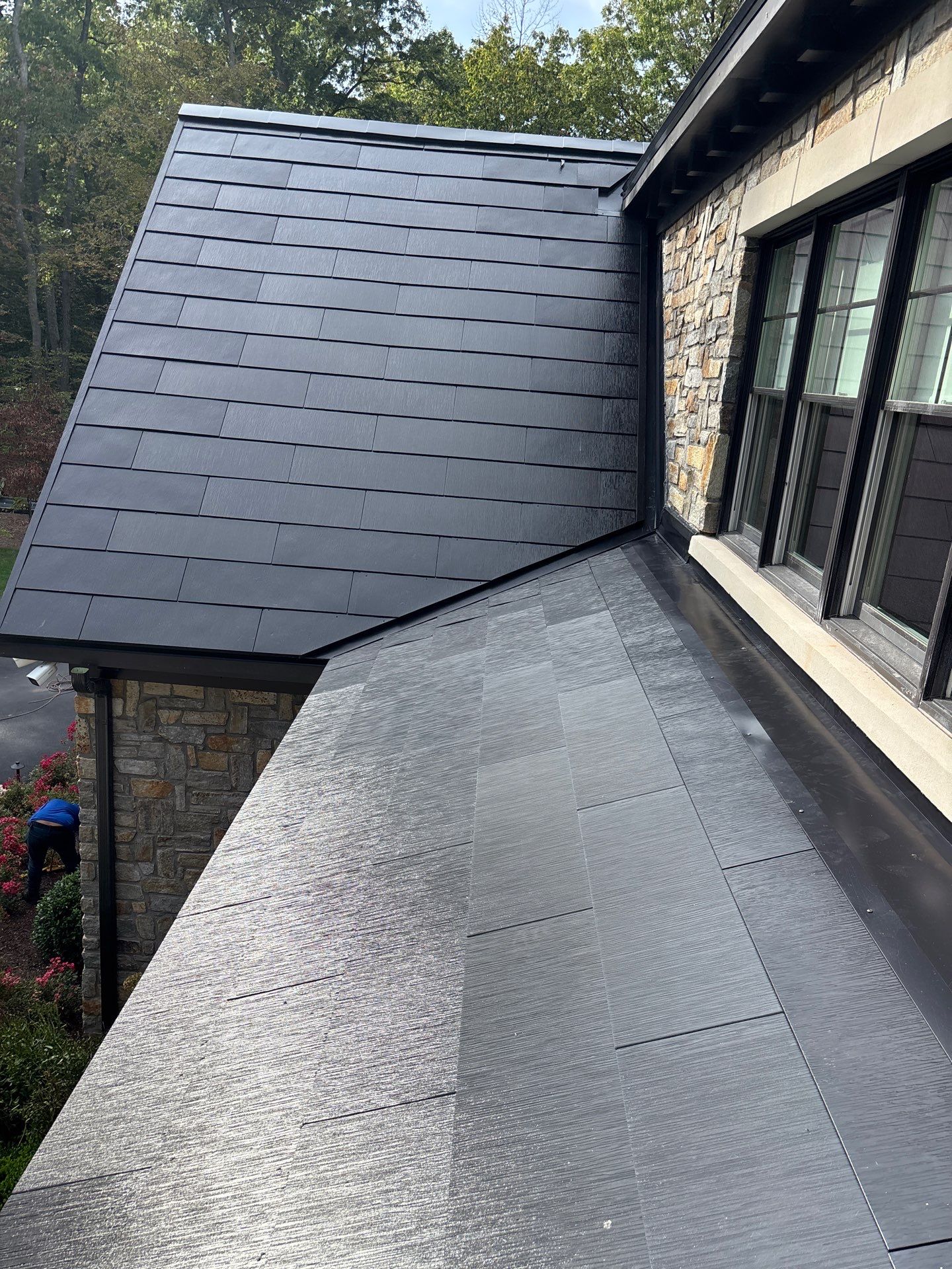 STUNNING Tesla Solar Roof in Virgina by American Home Contractors