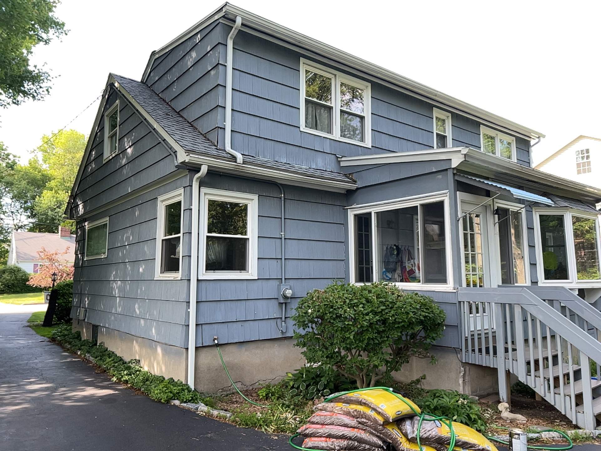 Siding Installation using Certainteed Monogram Flagstone by A Plus Exterior