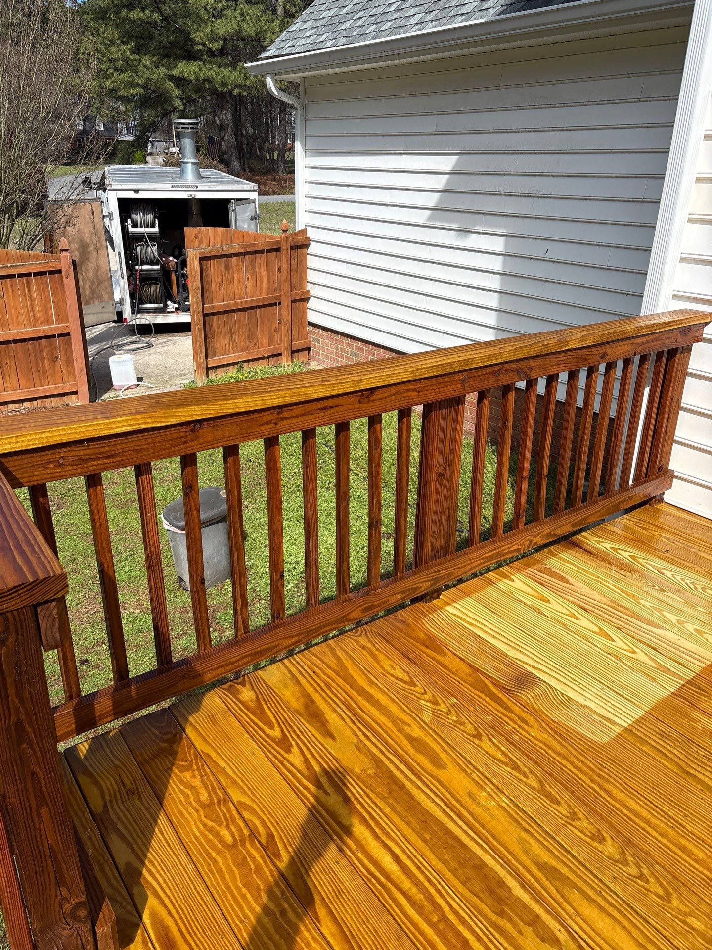 Deck using Wood Sealant by DuraSeal