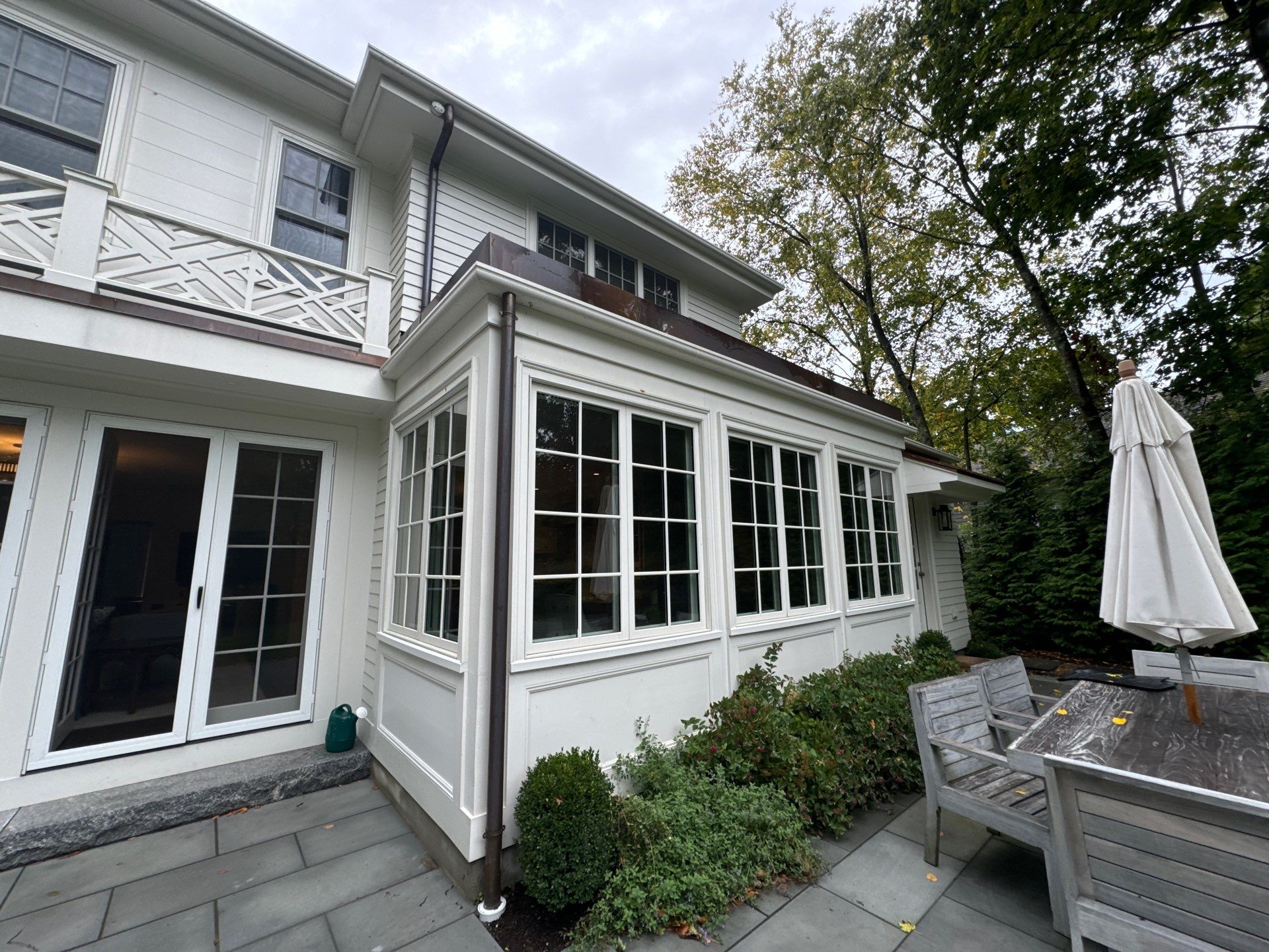 Gutter Installation using 4x6 Fiberglass Gutter by Gutter Pro Enterprises