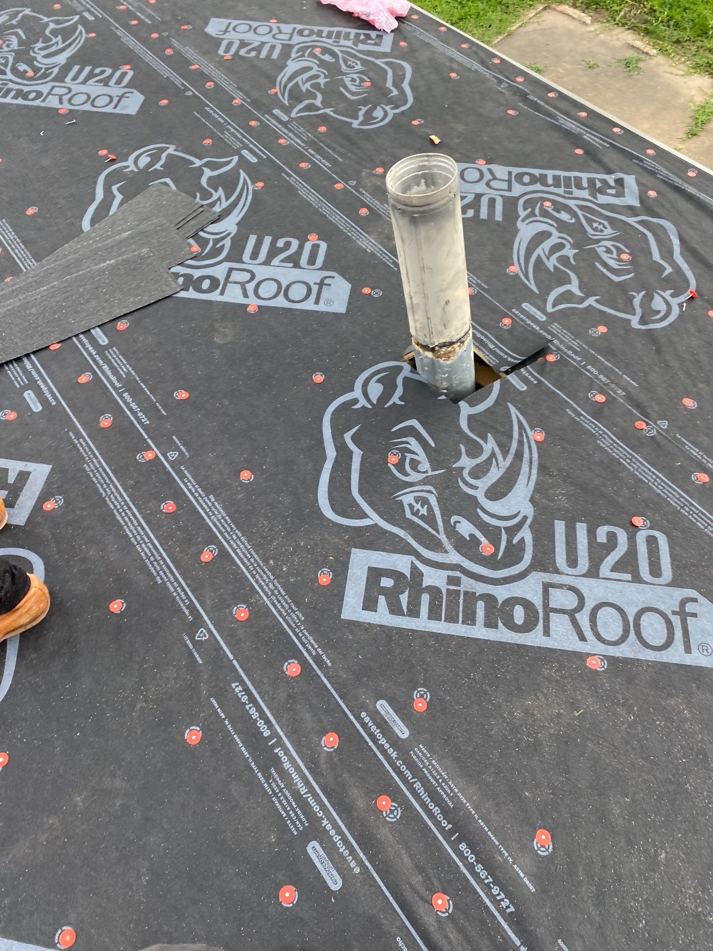 Residential Roofing Installation using Owen's Corning Duration (Lifetime) Shingles by Roof Repair Company