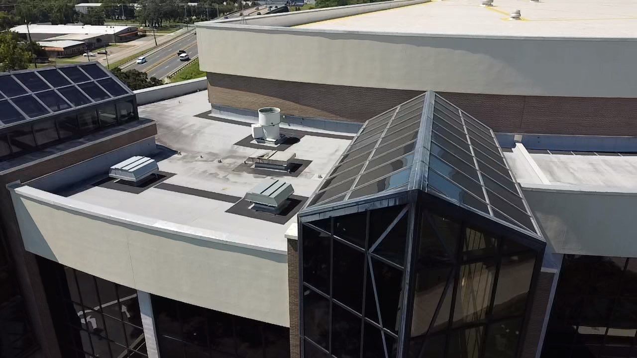 PCC Crowne Center Exterior Wall Repairs Pensacola, Fl by US Roofing Systems