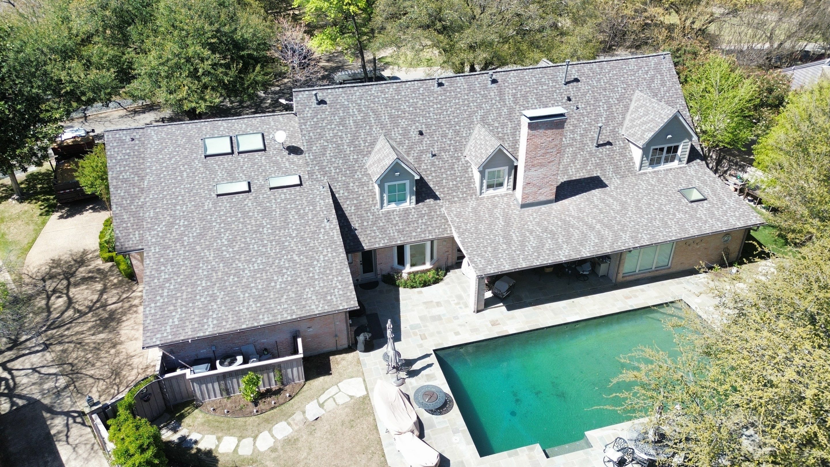 Project in Dallas by Zeus Exteriors