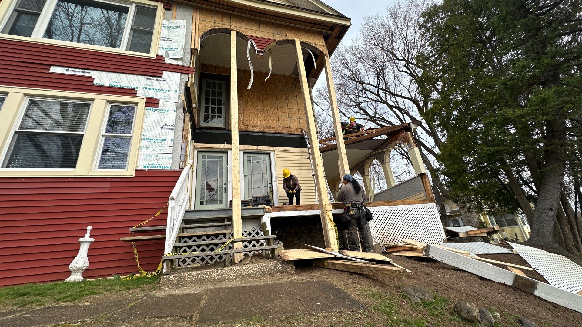 Project in Worcester by SPG home services inc