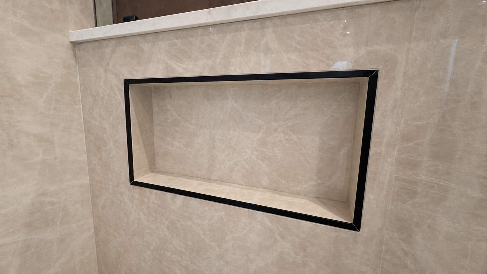 Inwood Master Bathroom Remodel | Modern Walk-In Shower & Custom Vanity Design by Legacy Bath and Kitchen