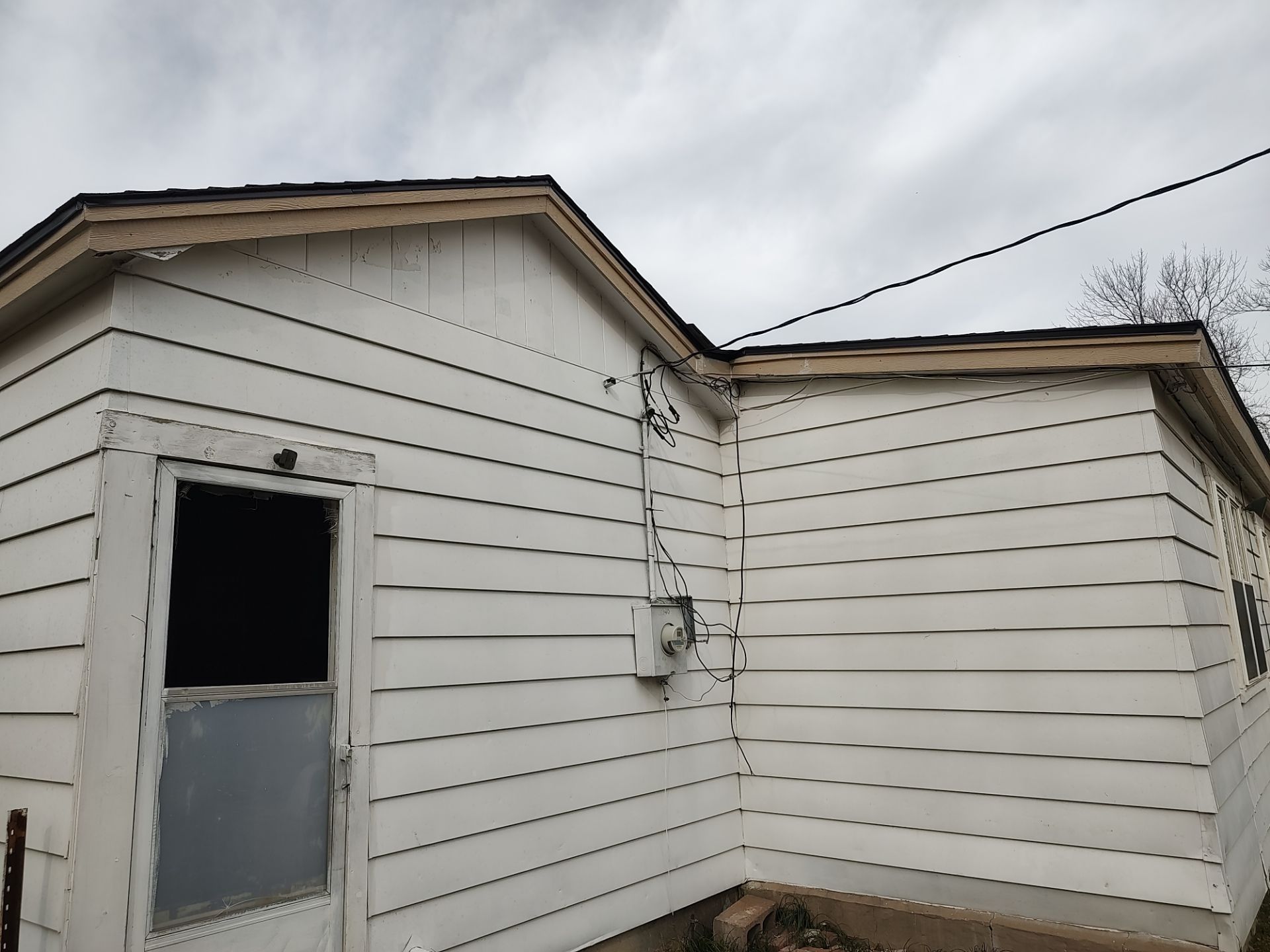Storm damage restoration project by In & Out Construction & Remodeling, LLC