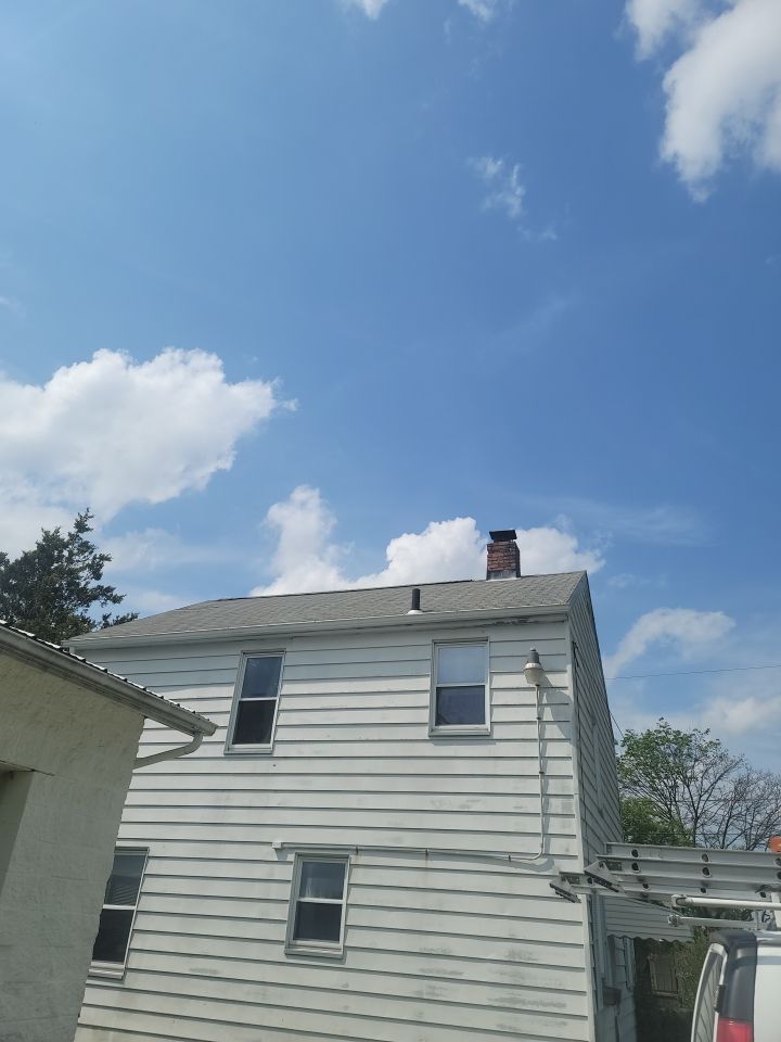 ATLAS PINNACLE COLOR: SCOTCHGARD HEARTHSTONE DRIP EDGE: WHITE by Eagle Eye Roofing