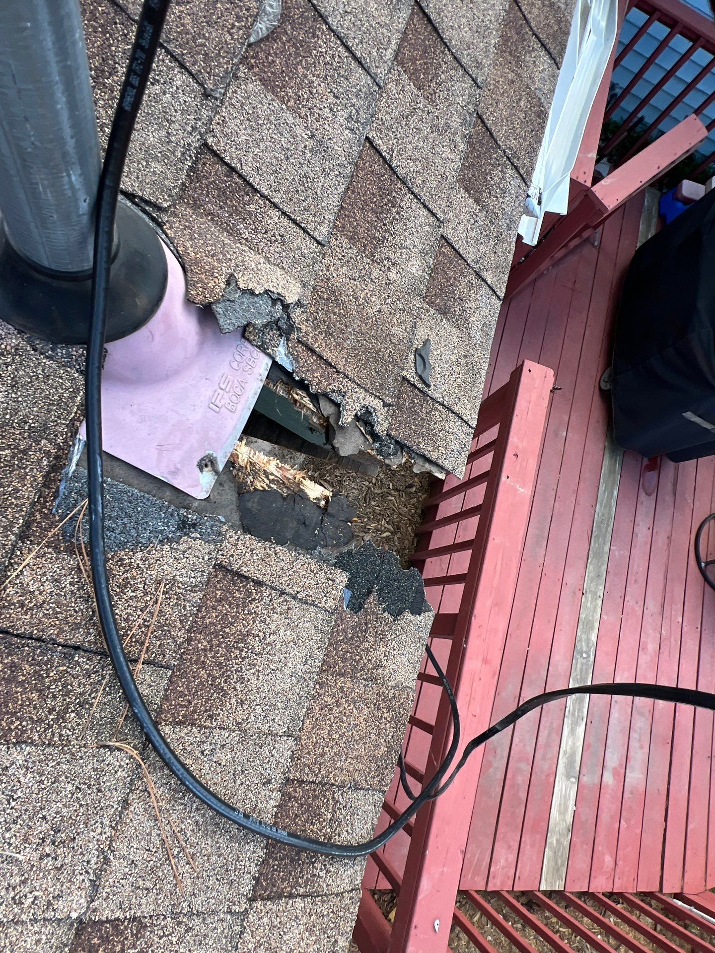 Residential Roofing Repair using Owen's Corning Duration (Lifetime) Shingles by Roof Repair Company