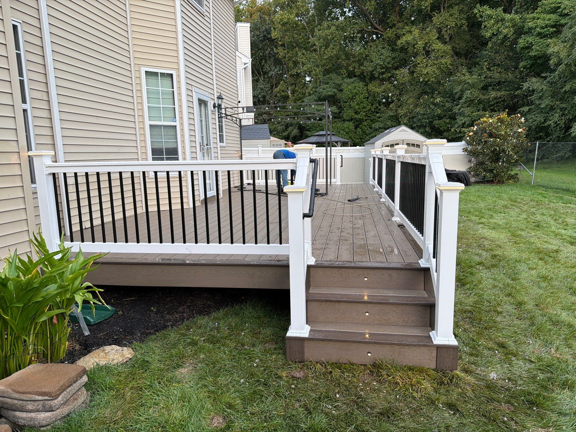 New Deck in Fieldsboro, New Jersey by deck guardian