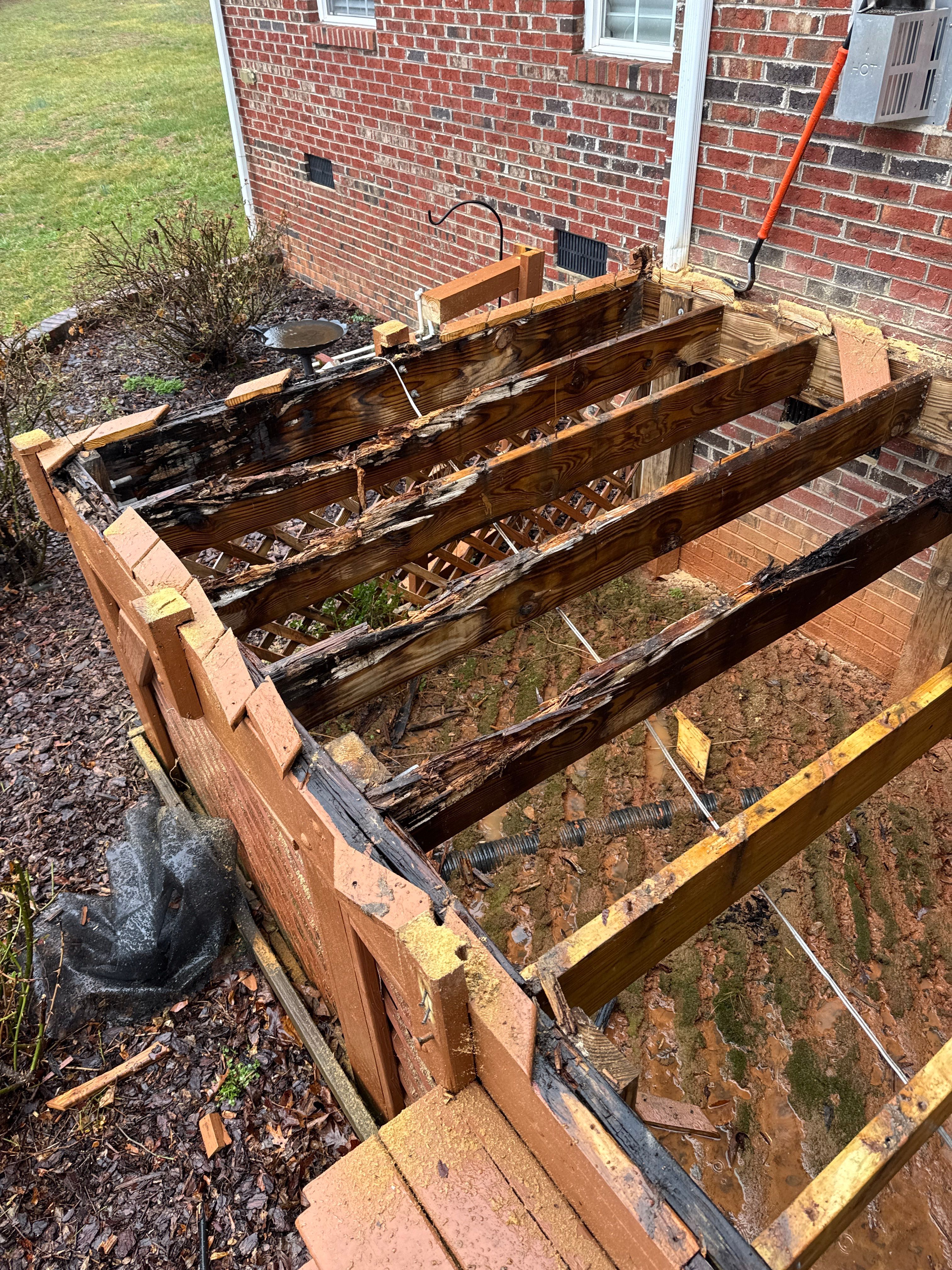 5 Day Deck RebBuild by A Step Above Handy LLC 