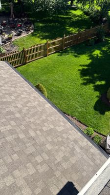 Turtle Shell gutter protection installation in Naperville, IL 60564, photograph 9