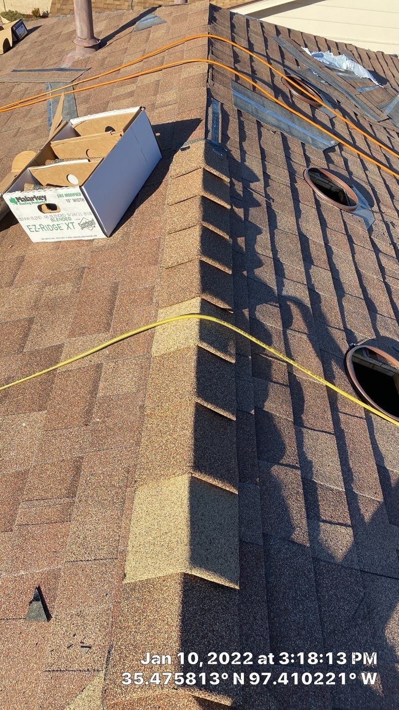 Residential Roofing Installation using Malarkey Vista Class 3 Sienna Blend  by Icon Roofing And Construction 