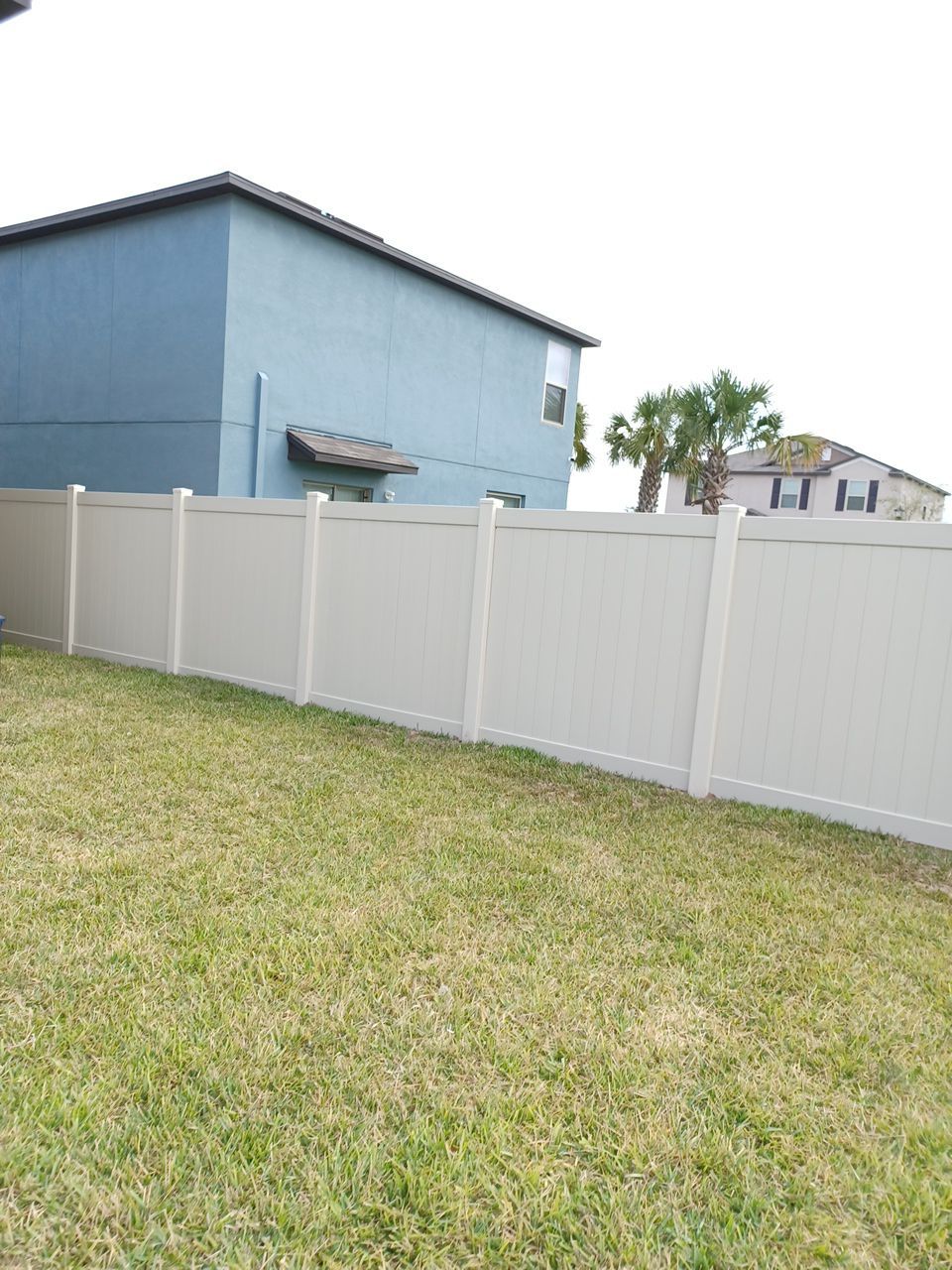 Sun City Center, FL Install 6 ft. tall Tan Vinyl Privacy Fence by Asap fence and gates, LLC