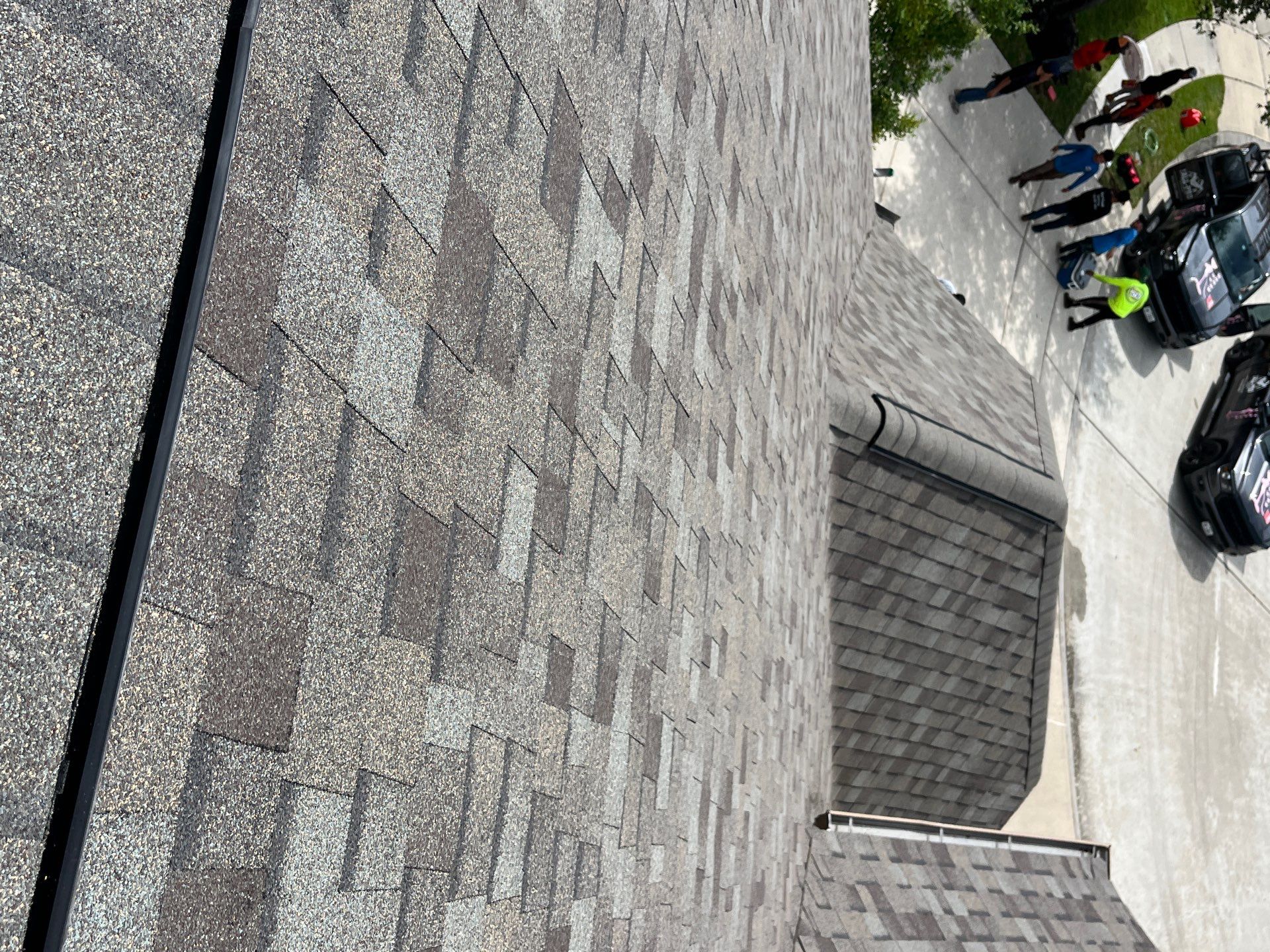 Residential Roofing Installation using Owen's Corning Duration (Lifetime) Shingles by Roof Repair Company