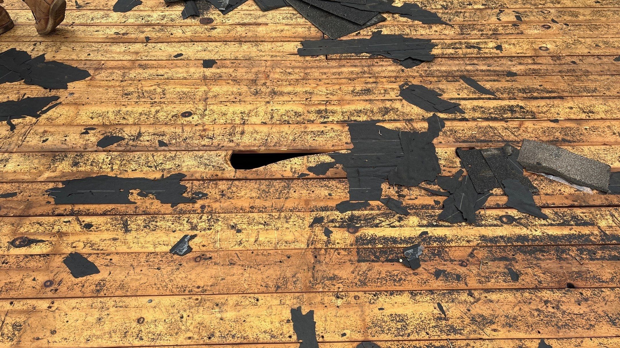 Roof Replacement using Owens Corning Williamsburg Gray by 180 Contractors