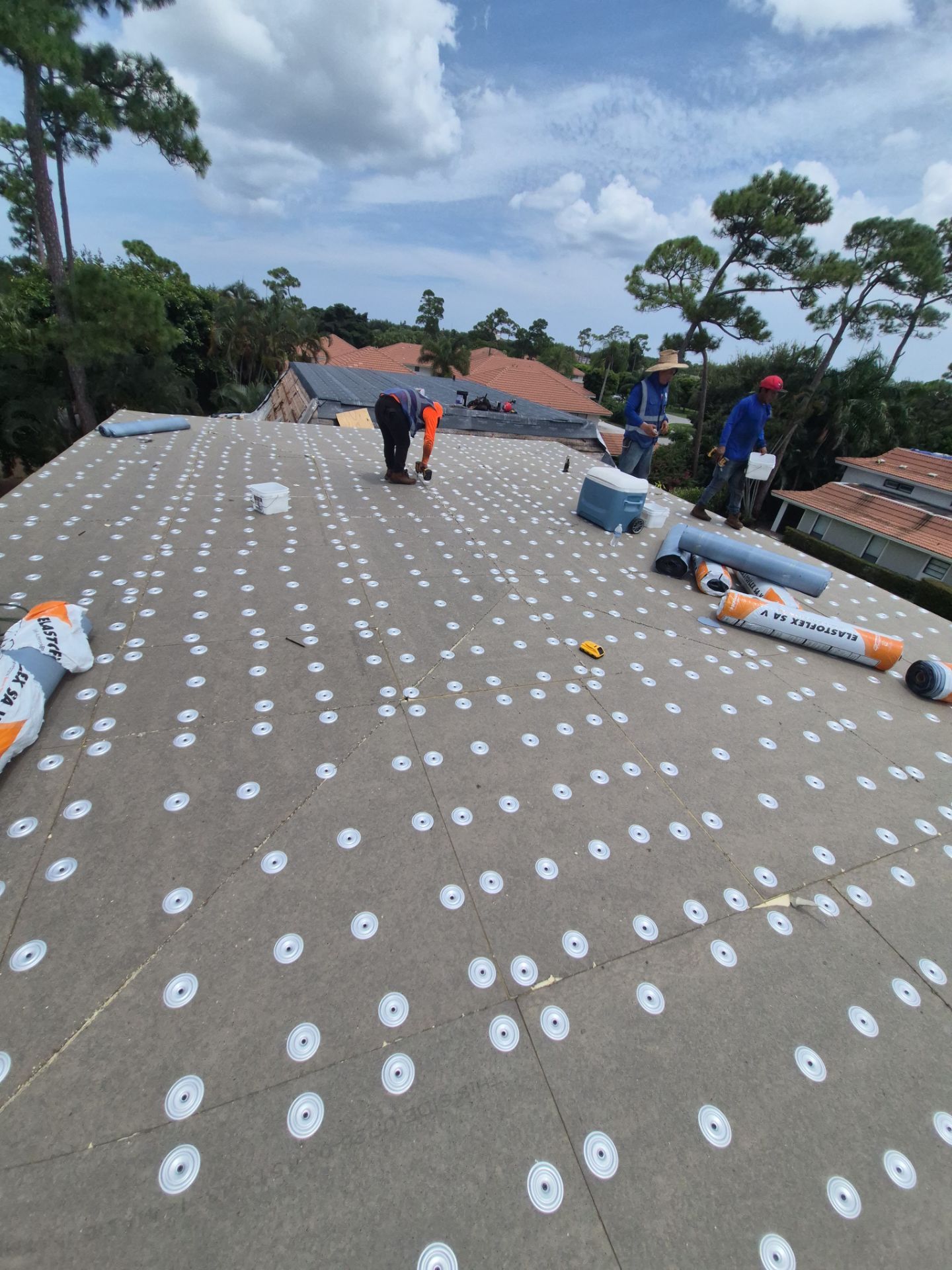 Residential Roofing Installation using Crown by BLUES BROTHERS ROOFING