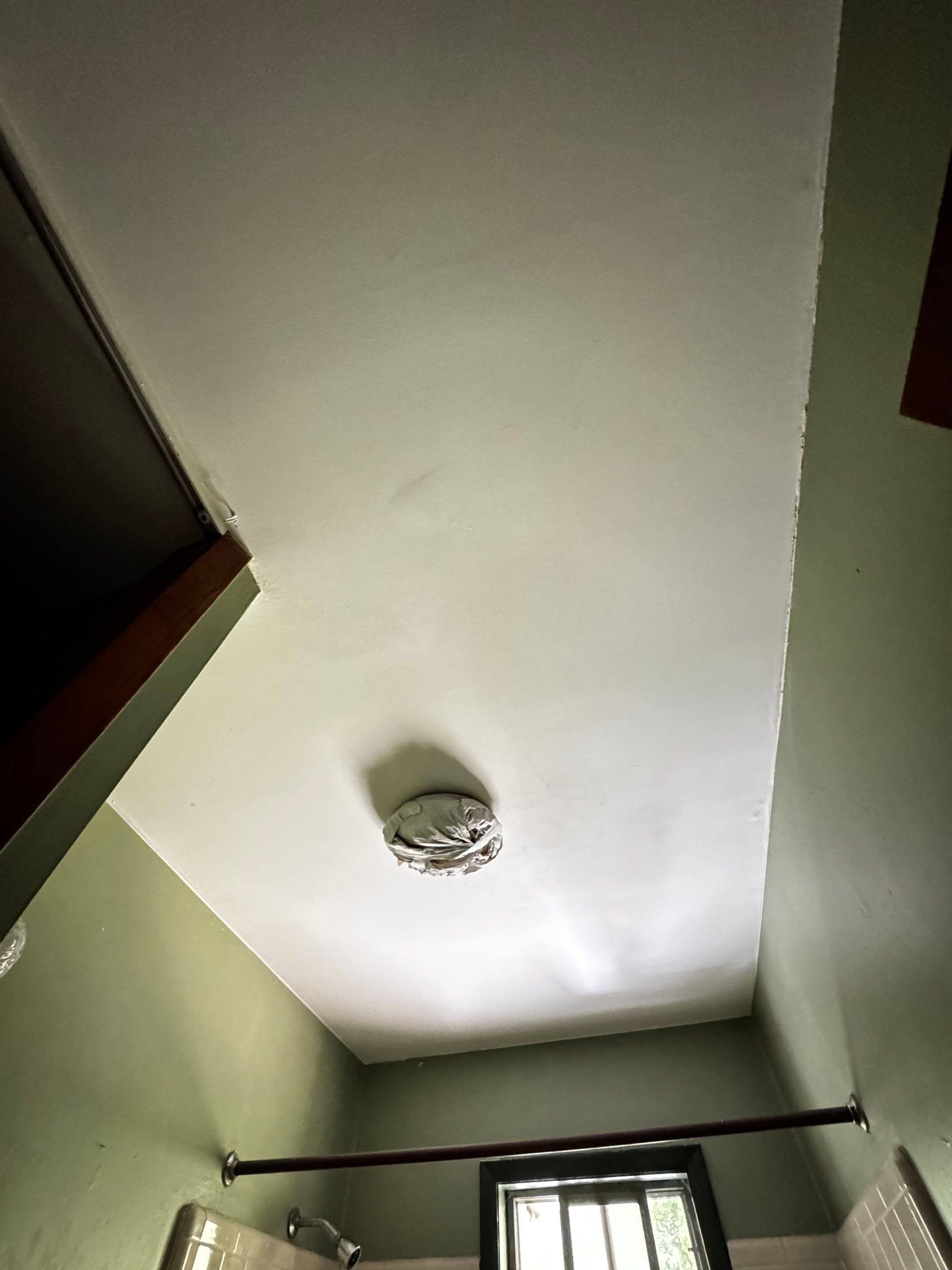 Townhome Ceiling Damage in Decatur, GA by PGP Surface Solutions, LLC