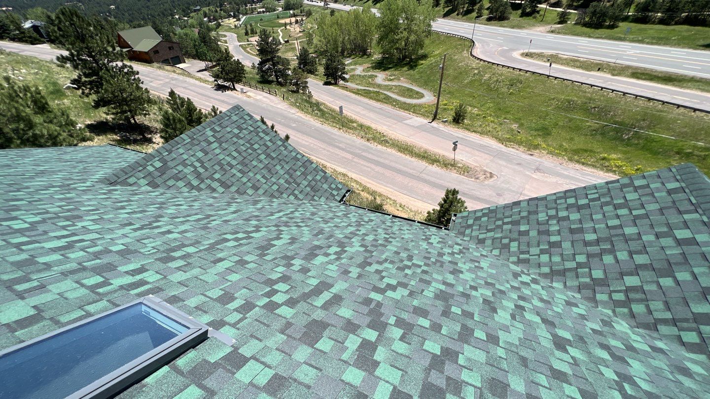Commercial Roofing Installation using CERTAINTEED NORTHGATE CLIMATE FLEX HD-- HUNTER GREEN by A to Z Roofing