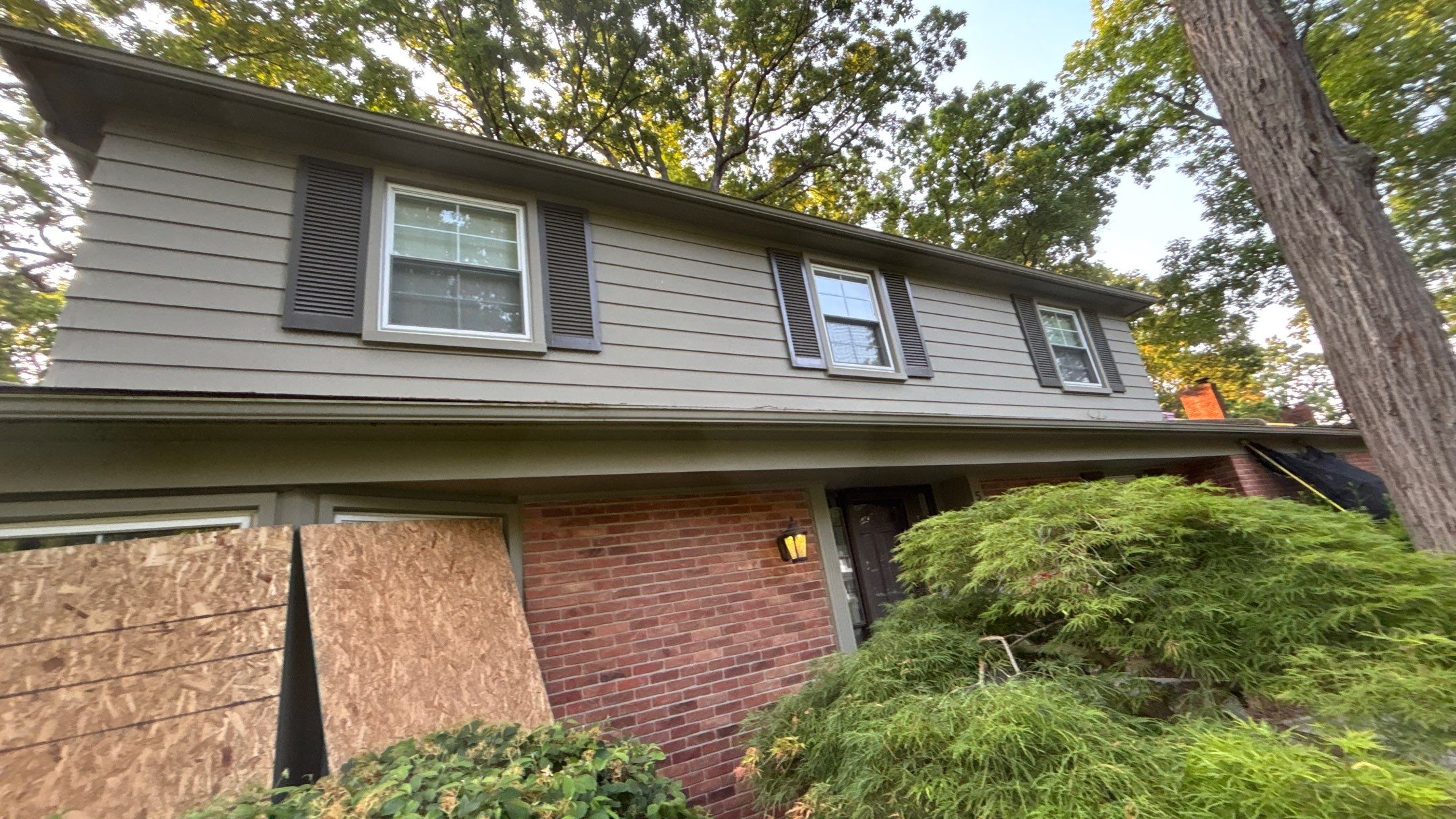 Roof Replacement using Owens Corning Teak by 180 Contractors