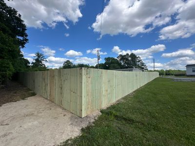 Wood Privacy Fence Installation for Beulaville Residential Property