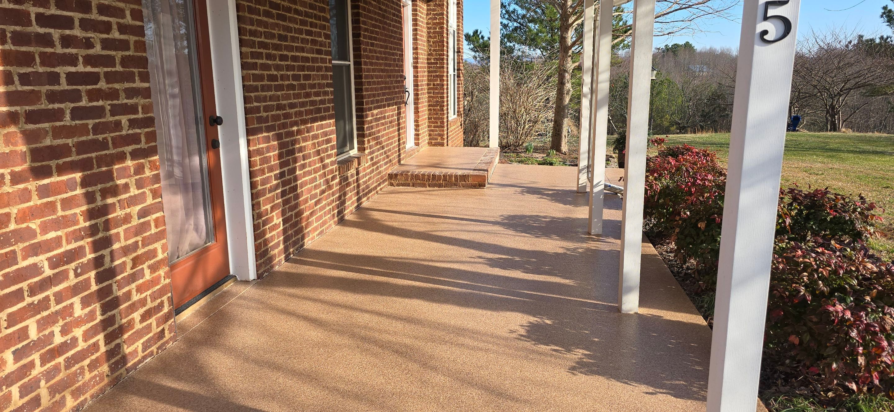 Front Porch using Feldspar by Elite Floor Solutions