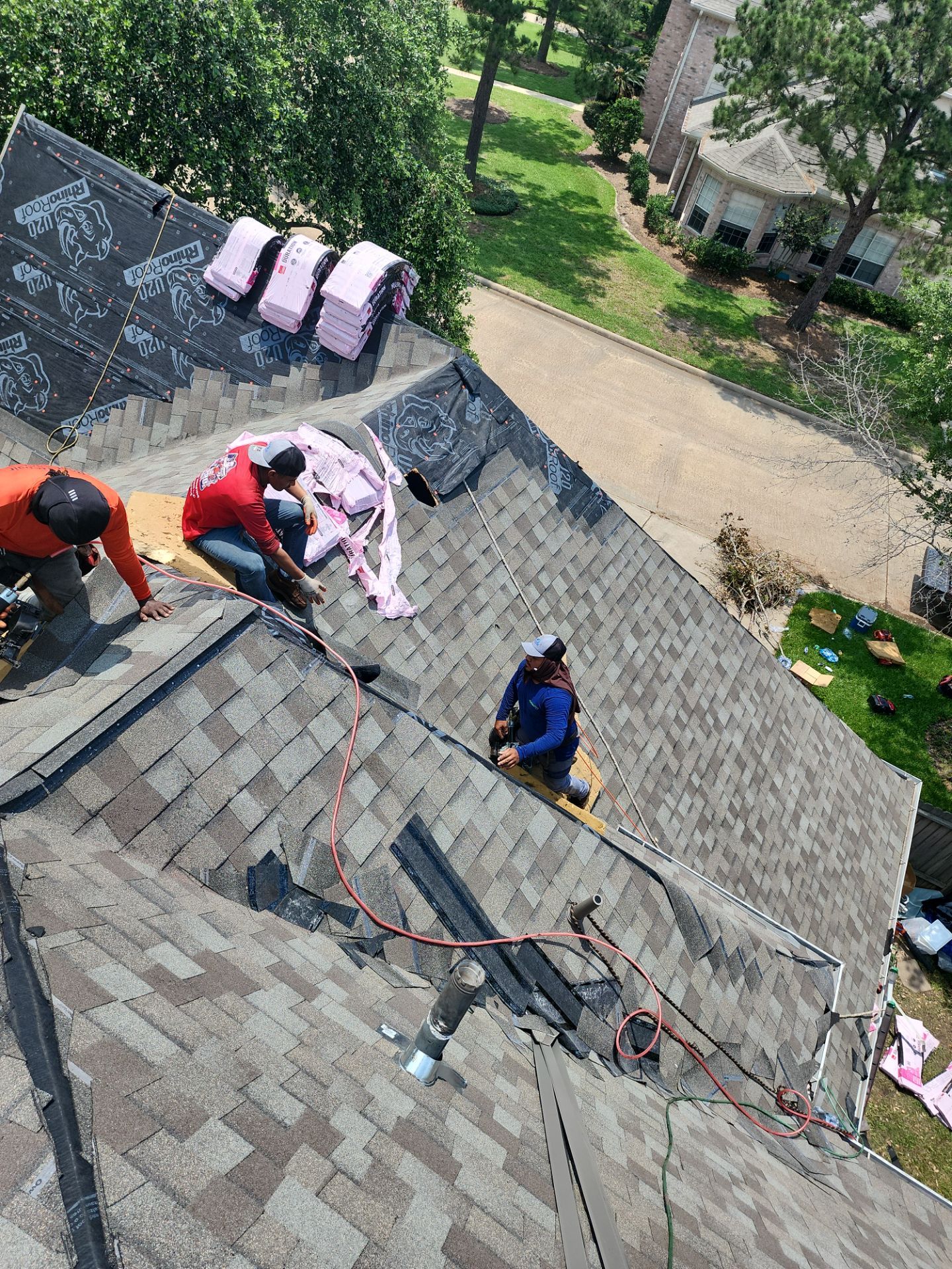 Residential Roofing Repair using Owen's Corning Duration (Lifetime) Shingles by Roof Repair Company