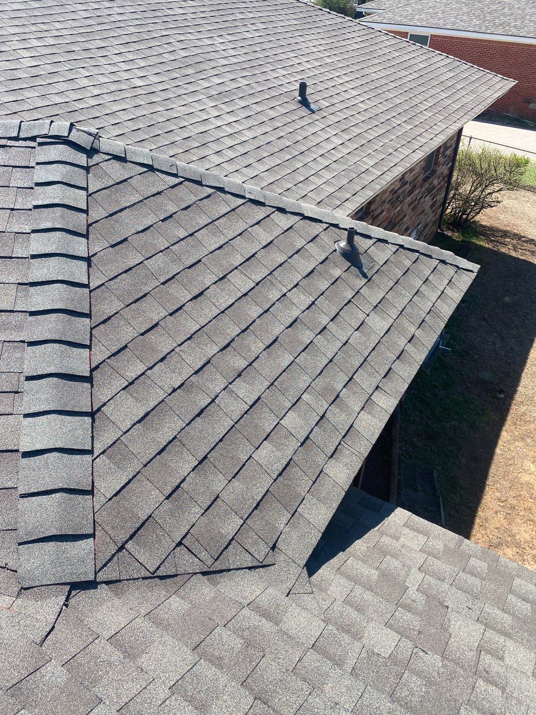 roof replacement in Choctaw by McCann's Roofing and Construction