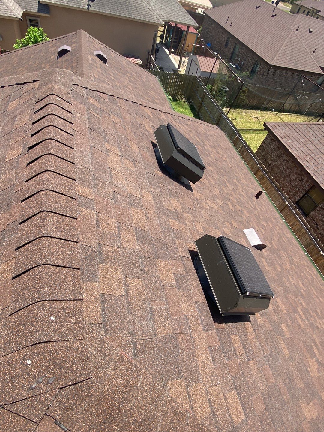 McAllen Roof Project  by Bison Roofing  
