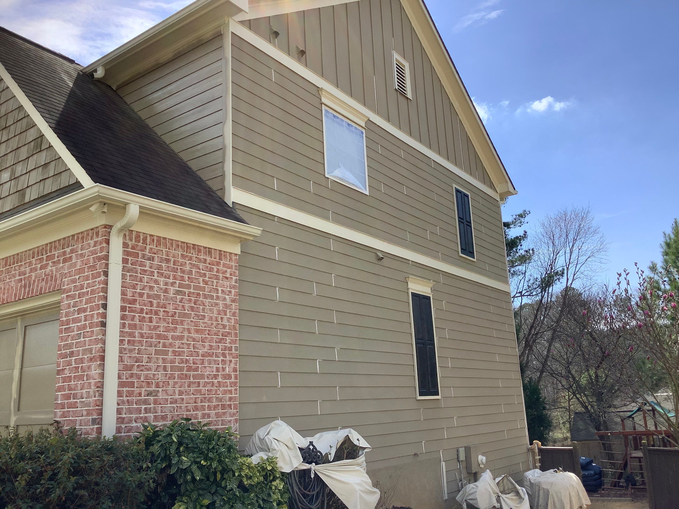Full Exterior Home Painting and Siding Refresh in Marietta by Swift Home Renovations