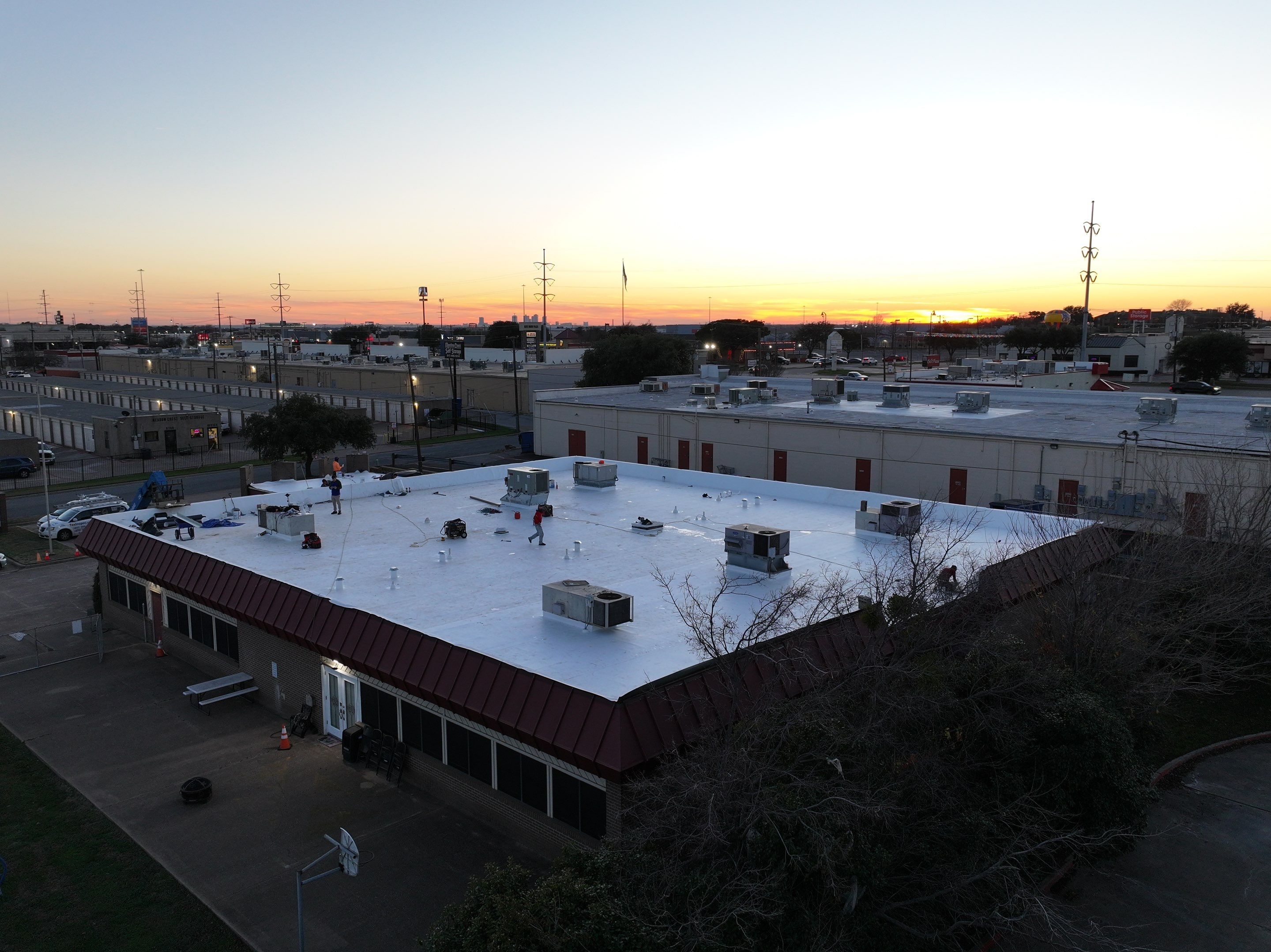 Commercial Roofing Installation using GAF Evergaurd TPO 60 Mil by Becker Roofing and Exteriors