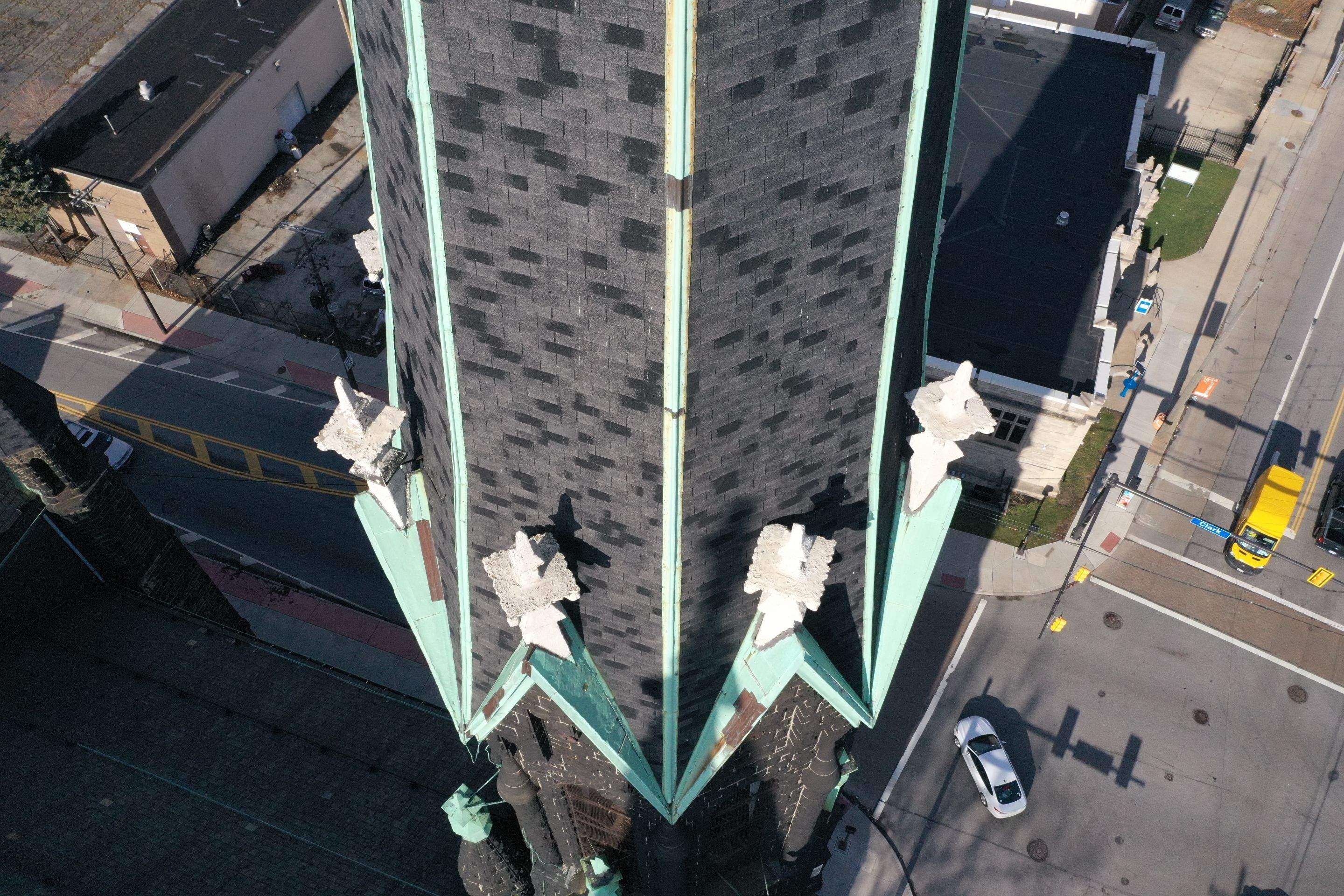 Drone Inspection by Absolute Roofing and Construction