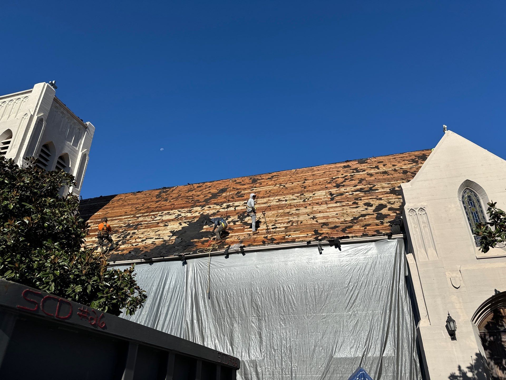 100 Yr Old Church in Need of a New Roof by West Coast Roofing Los Angeles