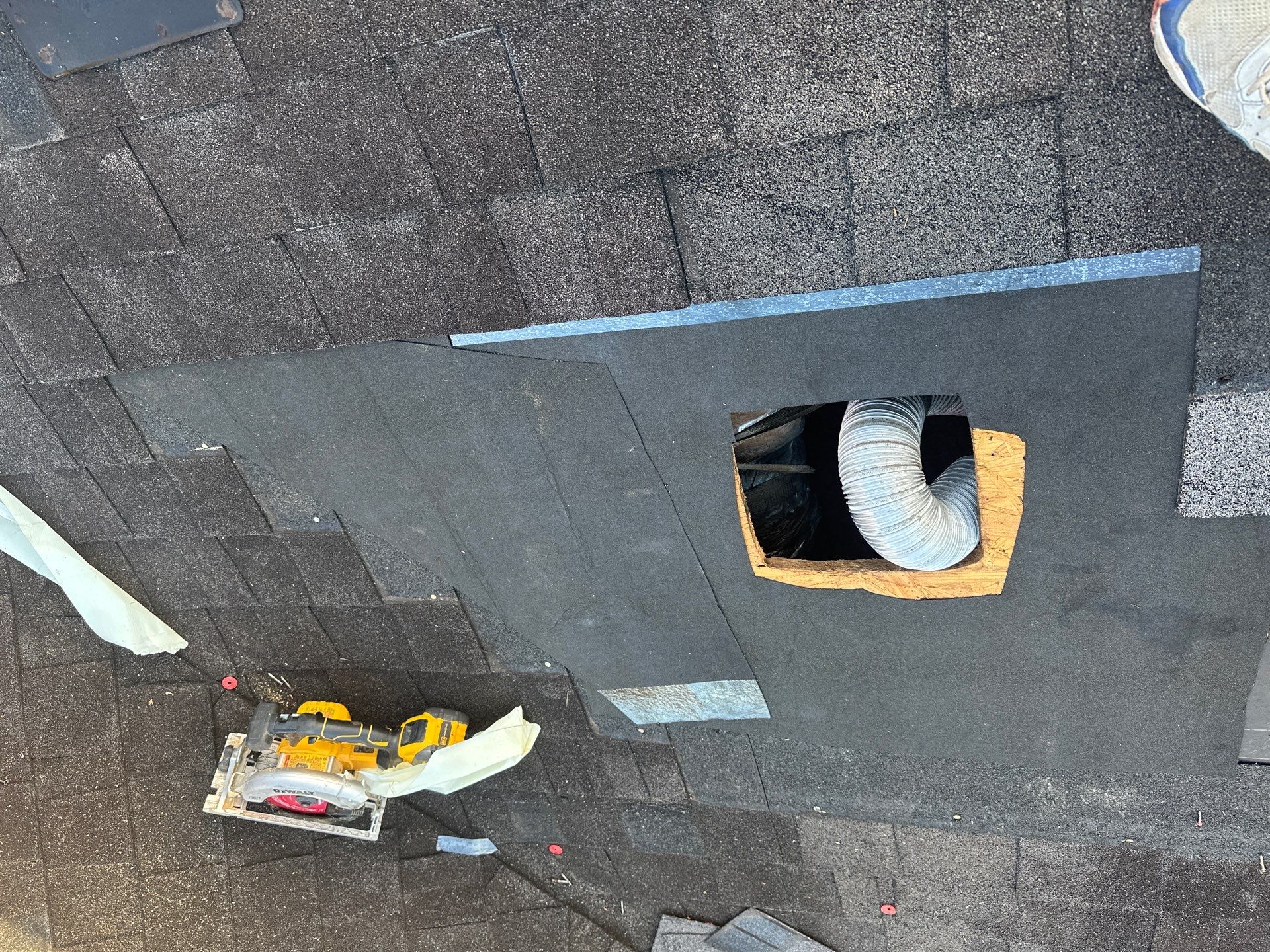 Hail Damage using Owen's Corning Duration (Lifetime) Shingles by Roof Repair Services LLC