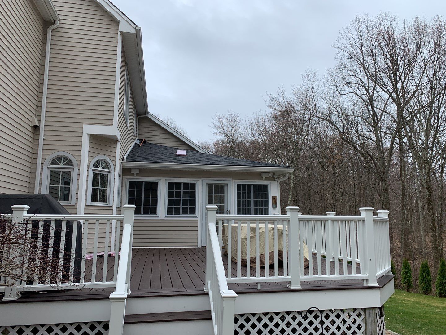 Residential Roofing Installation using Owens Corning TruDefinition Onyx Black by A Plus Exterior