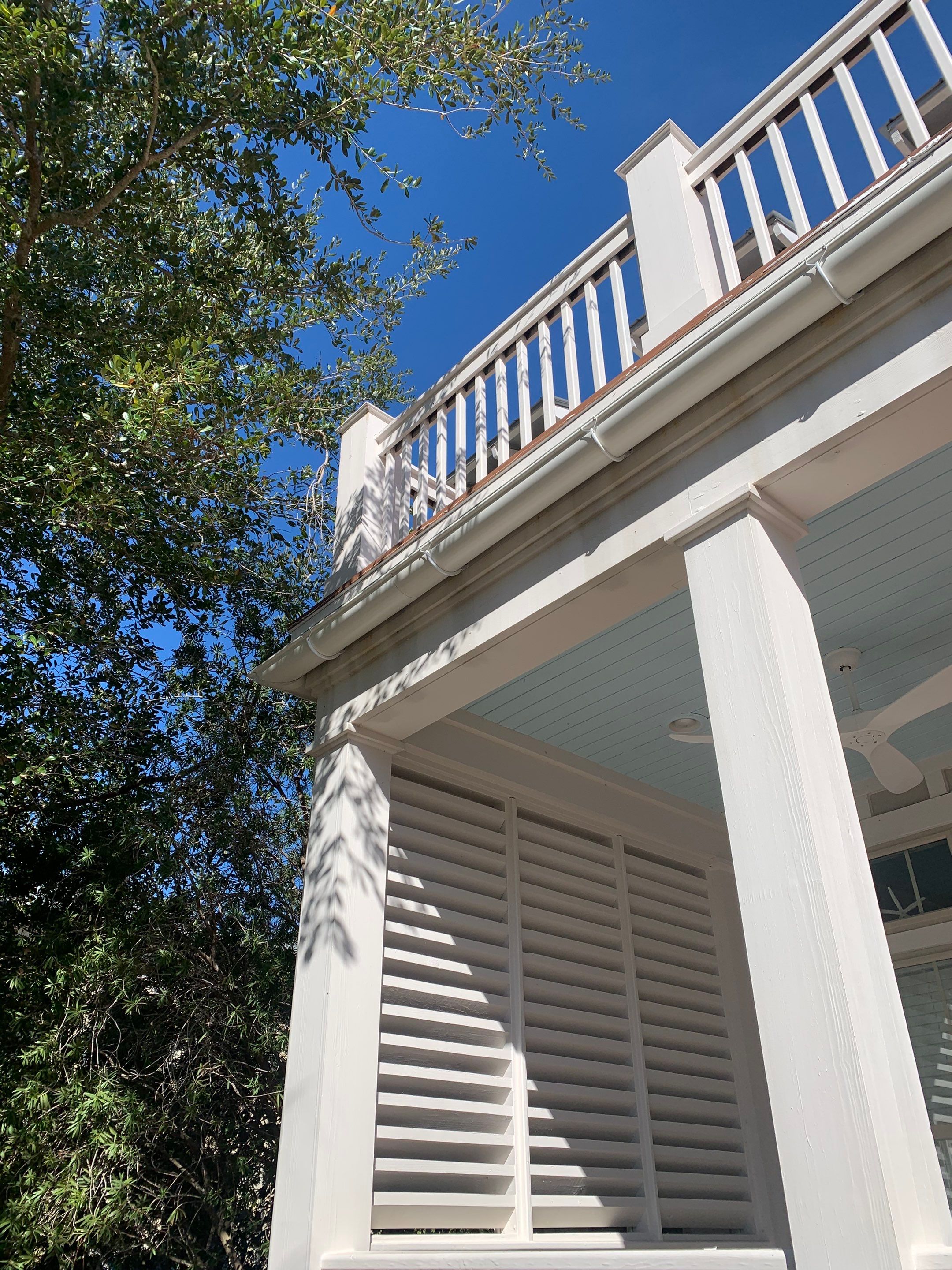 Half Round Gutter Installation with LeafBlaster Pro Gutter Guards by Gutter Professors