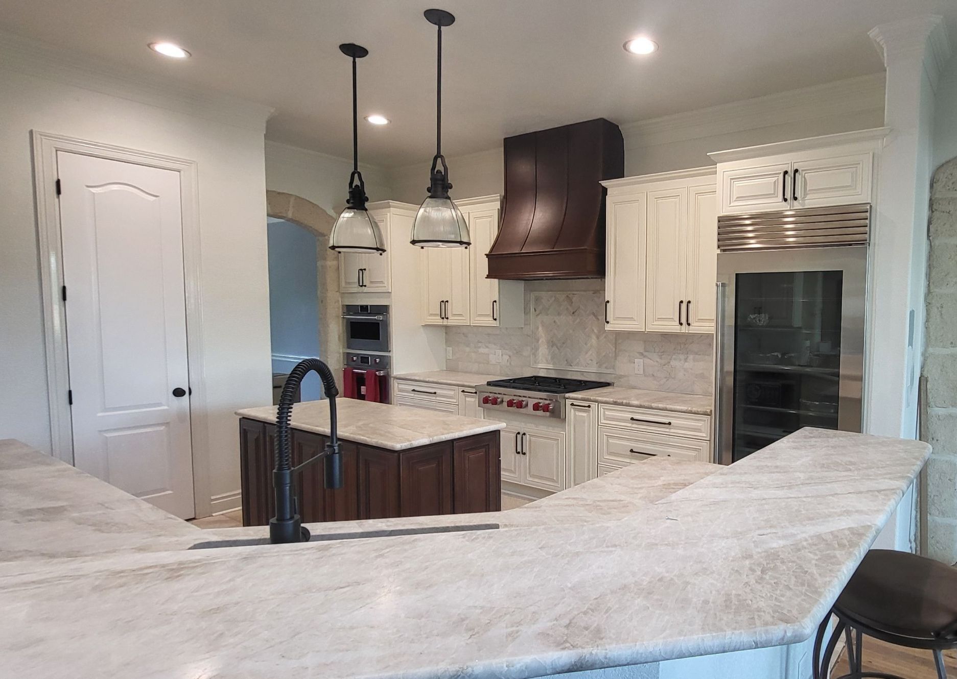 Dreamy Kitchen Remodel in Spring Branch by Legacy Bath and Kitchen 