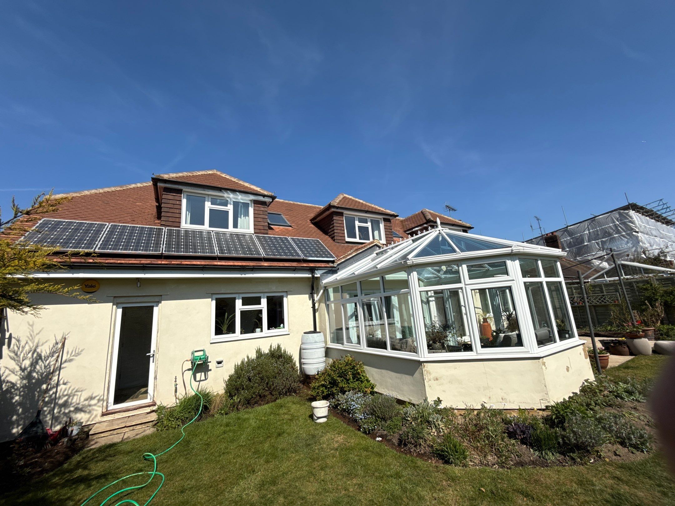 Roof Clean  - Moss Removal - Gutter Clean using Honda 15lpm Low Pressure Washing Machine by Ges Exterior Cleaning ltd