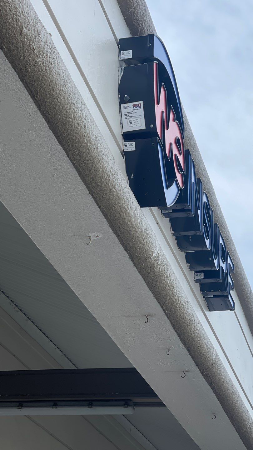 Channel Letters for WeInsure by SignCrafters