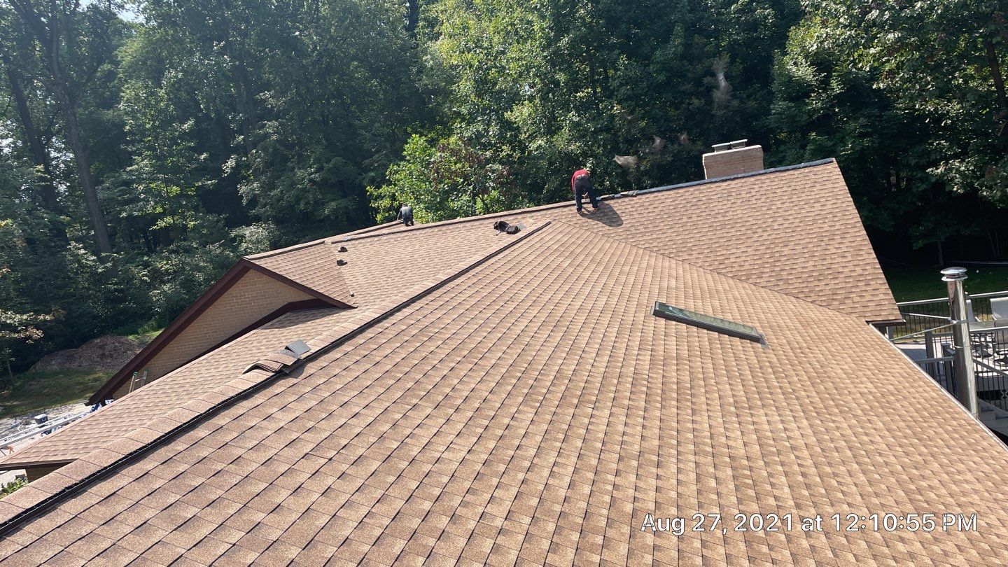 Roof Replacement using GAF Timberline HDZ by American Home Contractors