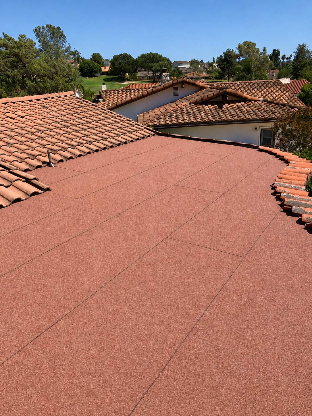Rancho Bernardo, San Diego, CA | Tar-and-Gravel Roof Restoration with DIBITEN by Zenith Roofing Services