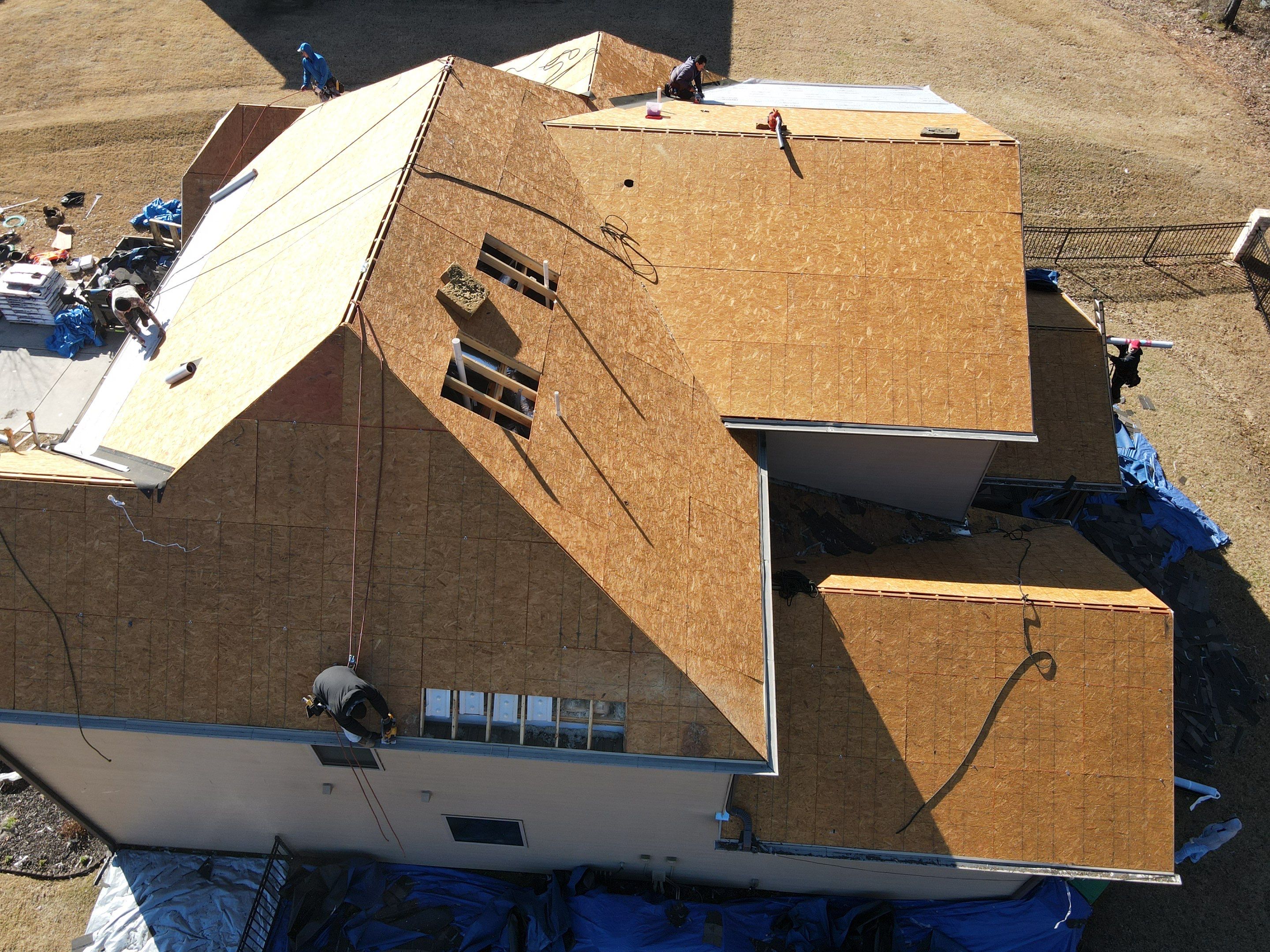 Residential Roof Replacement  using GAF Timberline HDZ Barkwood by Furman Quality Roofing 