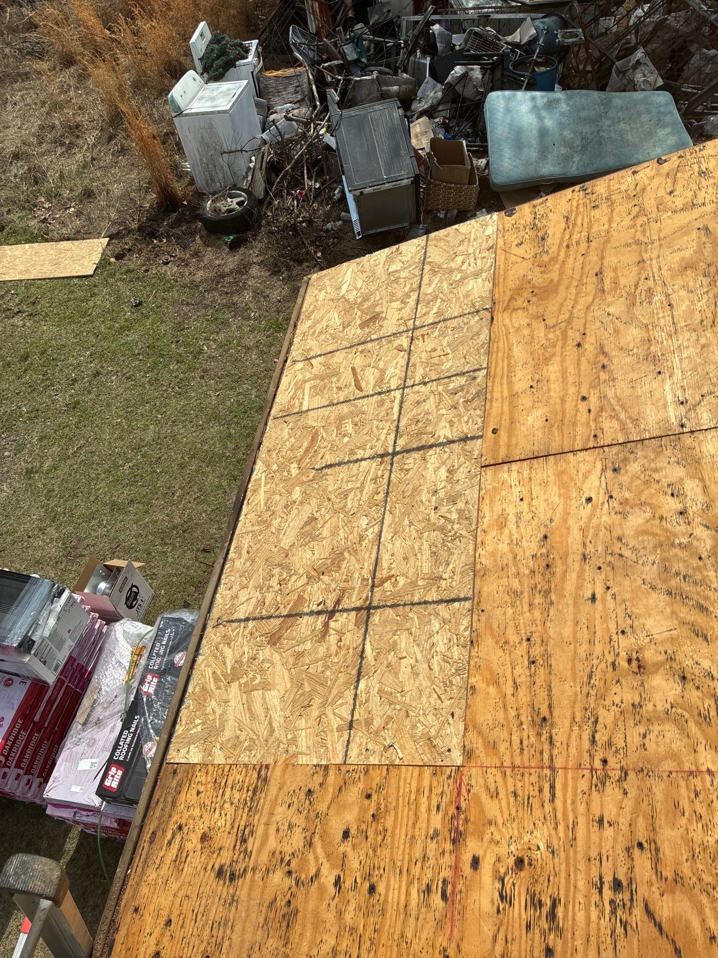 Roof replacement by In & Out Construction & Remodeling, LLC