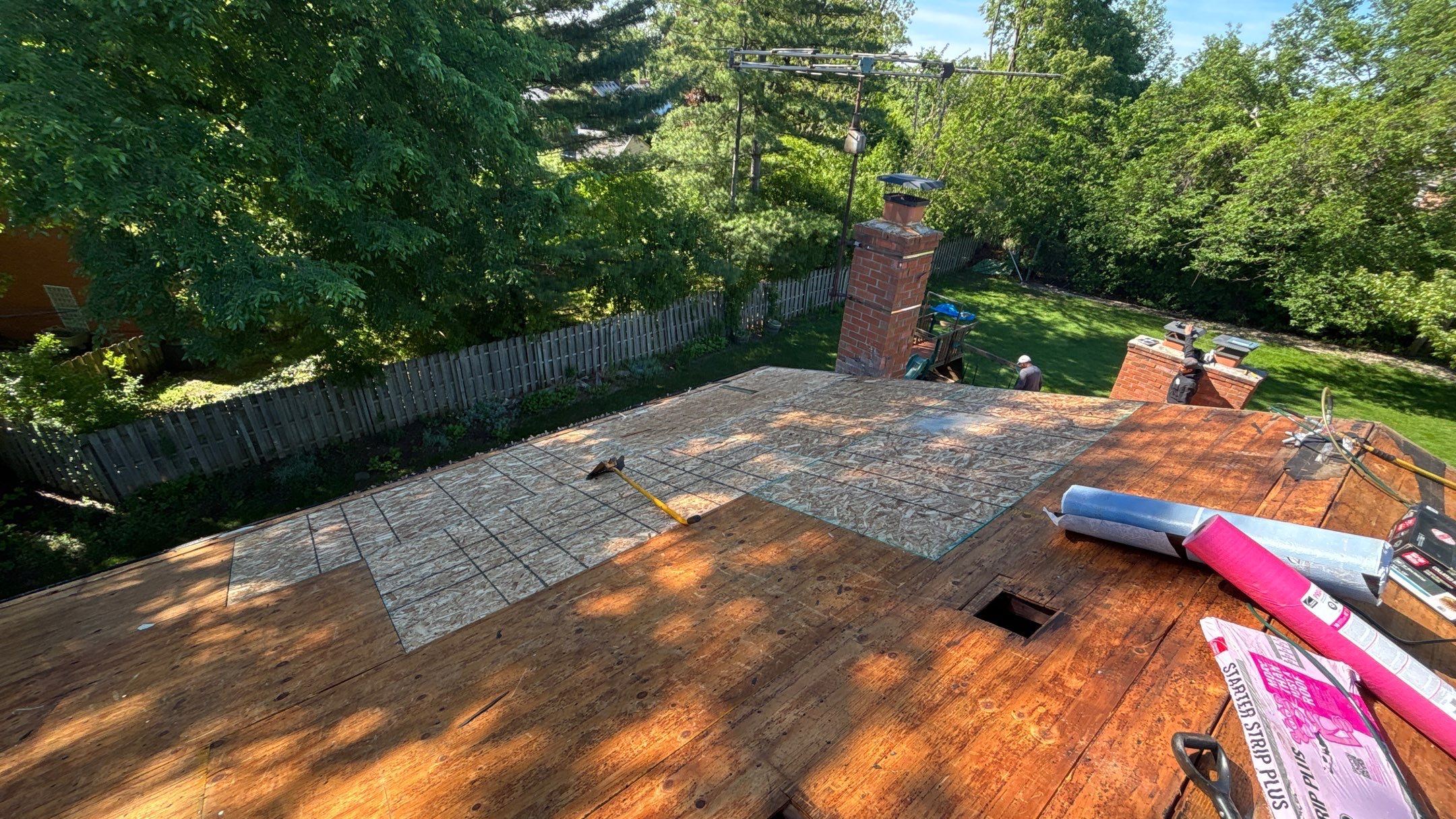 Roof Replacement using Owens Corning Tru Definitions by 180 Contractors