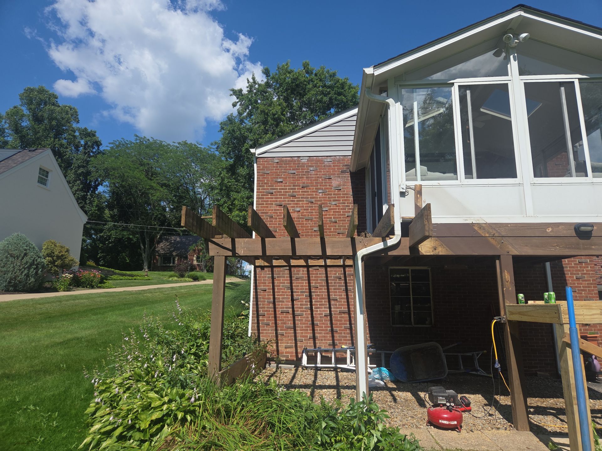 Re-deck  by Cousins Roofing Siding & Decks