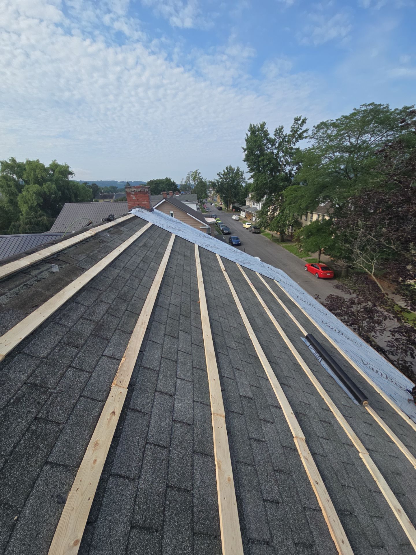 Edwin Santana Full Metal Roof Installation by Good Hands Roofing