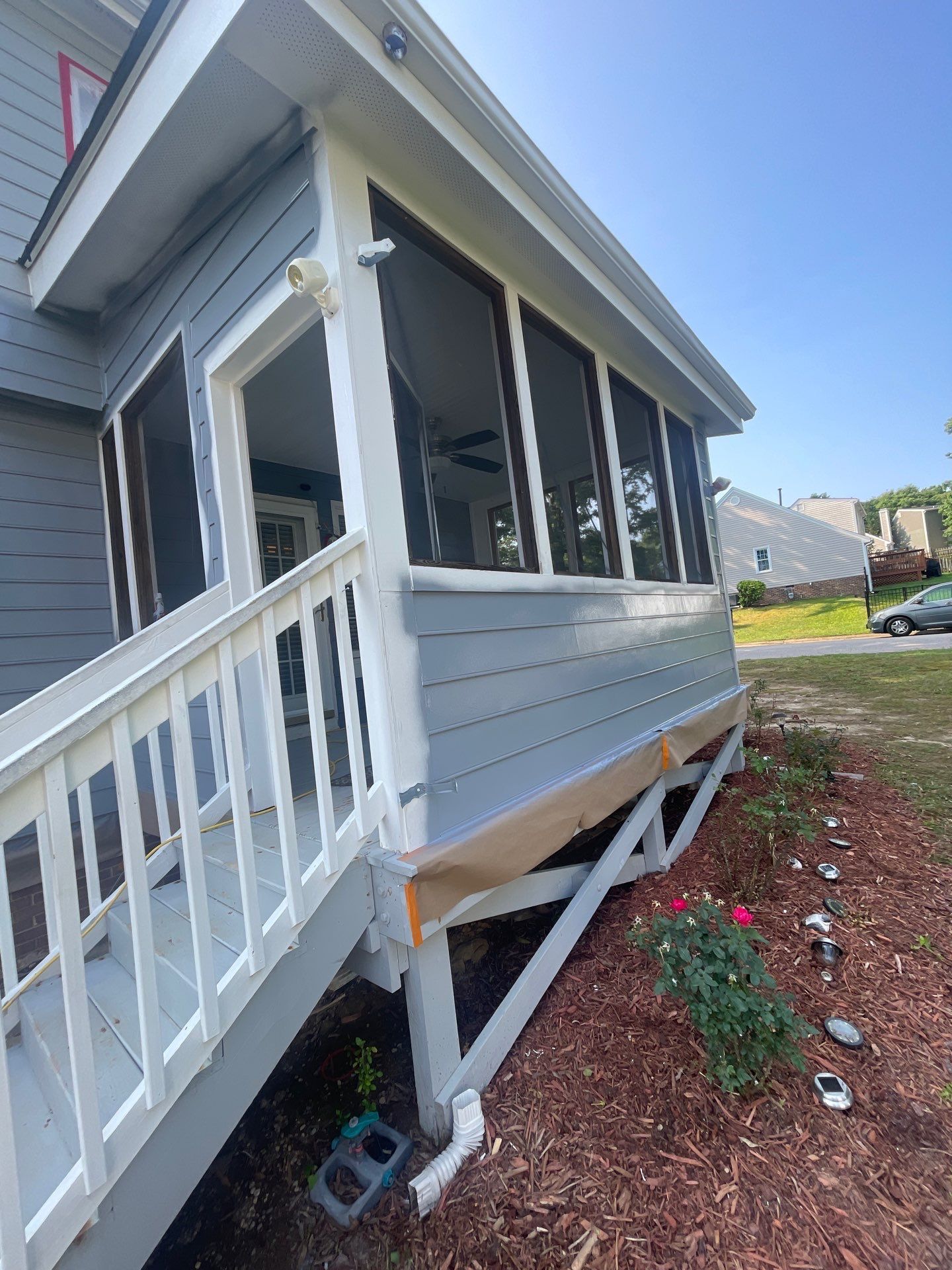 Exterior Painting and Carpentry Repairs by GonzalezPainters & Contractors Inc 