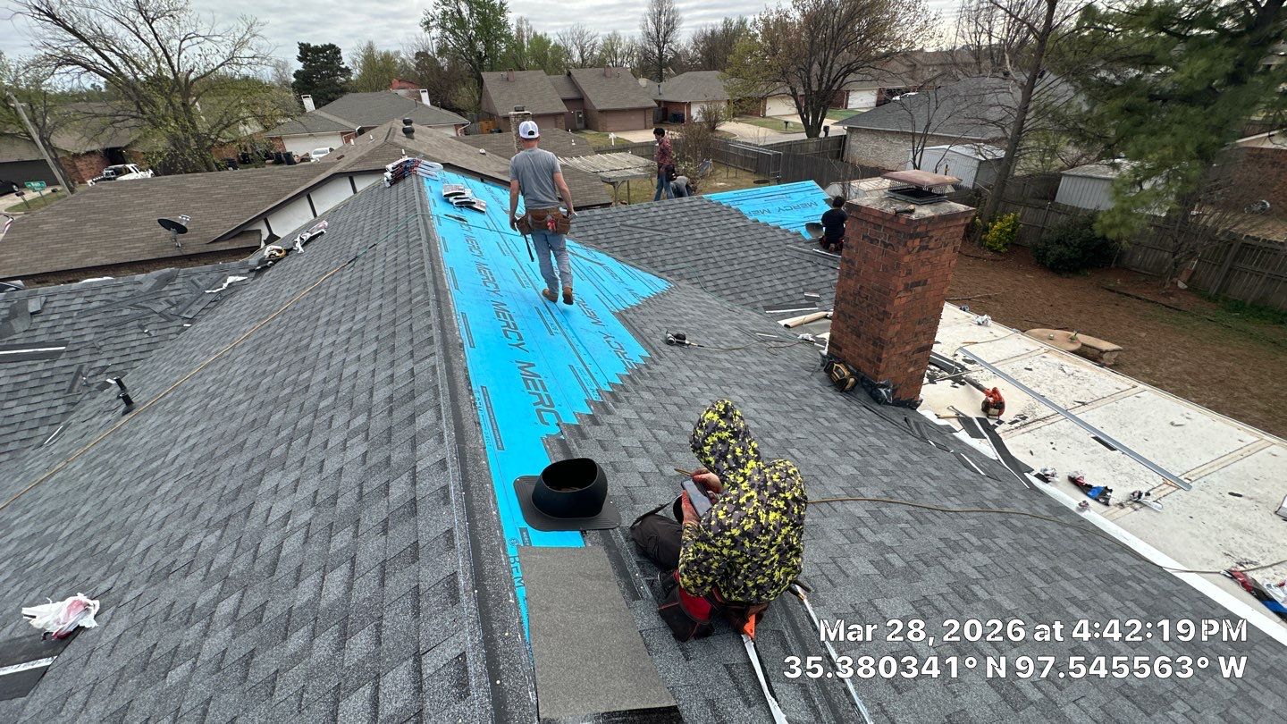 Project in Oklahoma City by Icon Roofing And Construction