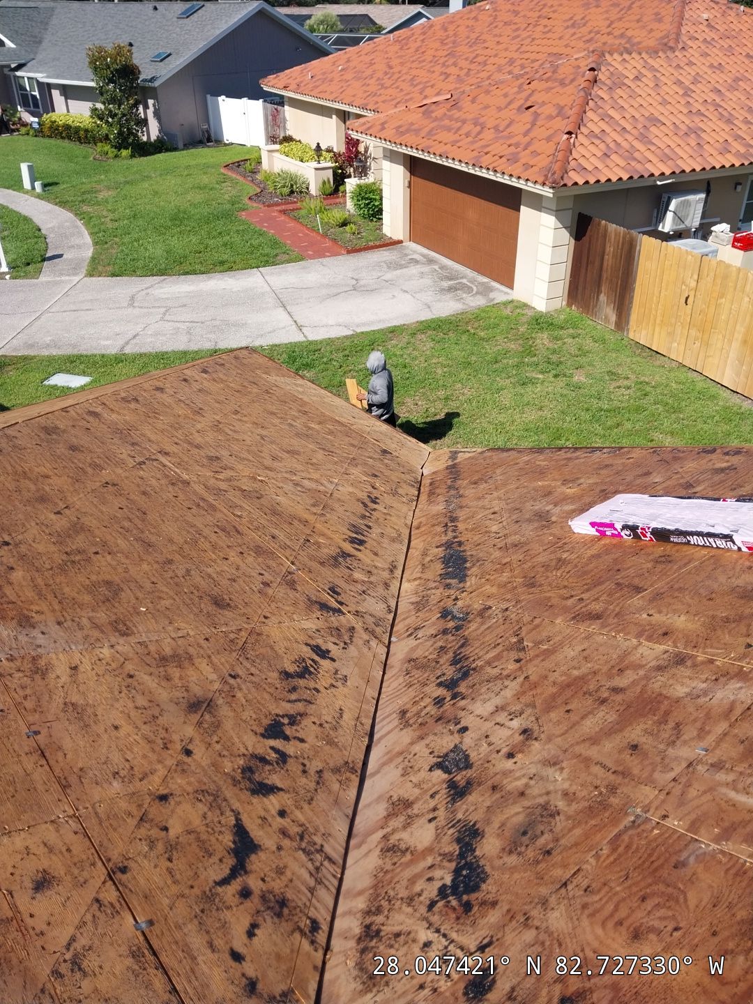 Project in Clearwater 33761 by Mitchell Roofing Company LLC