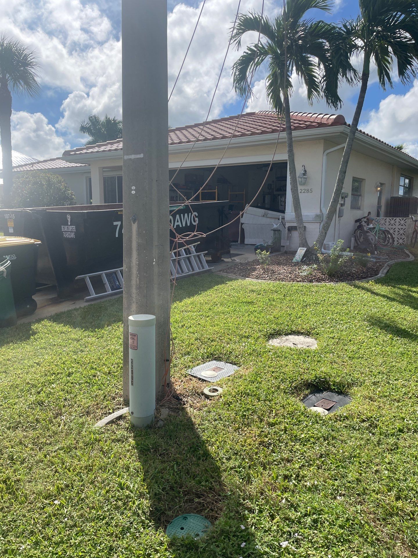 Connect Downspouts to Drain in Punta Gorda FL by Gutter Professors