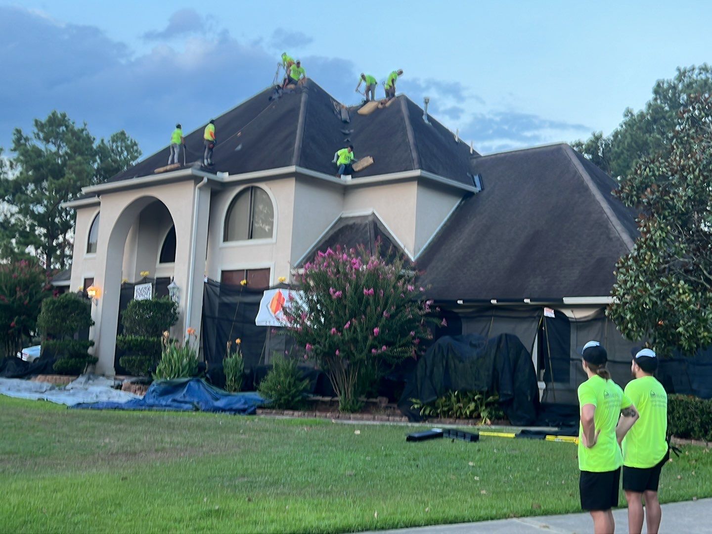 Residential Roofing Installation using Owen's Corning by Roof Concepts Construction